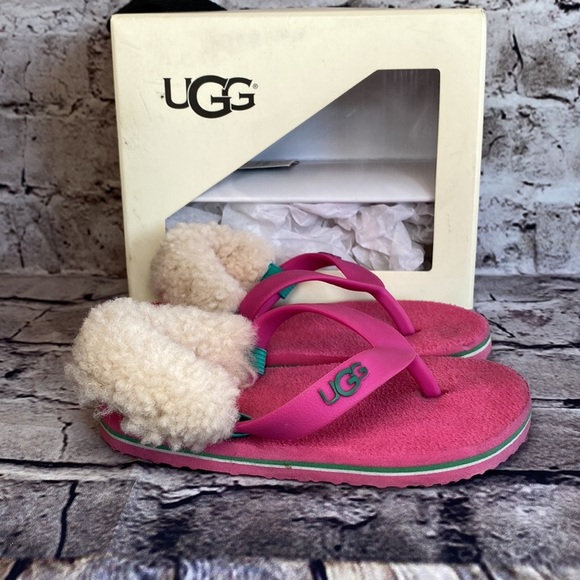 Baby girl UGG flip flop sandal - Picture 2 of 7